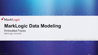Data Modeling: Embedded Triples