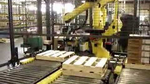 Fanuc S420iF Robotic Box Palletizing Cell - Part 3