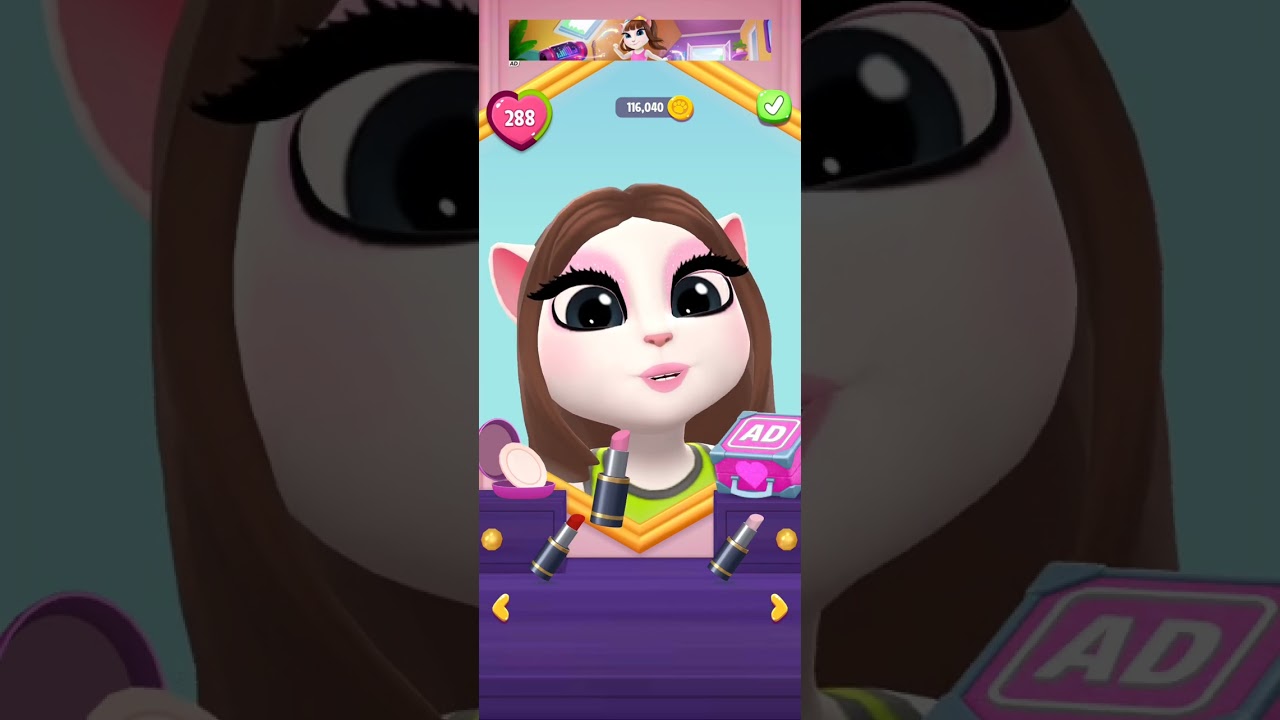 Talking Angela 2 🫠🥰🪐✨🌹🙈💗🎀💫