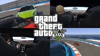 GTA V // Rockstar Editor // Stunt Races Test