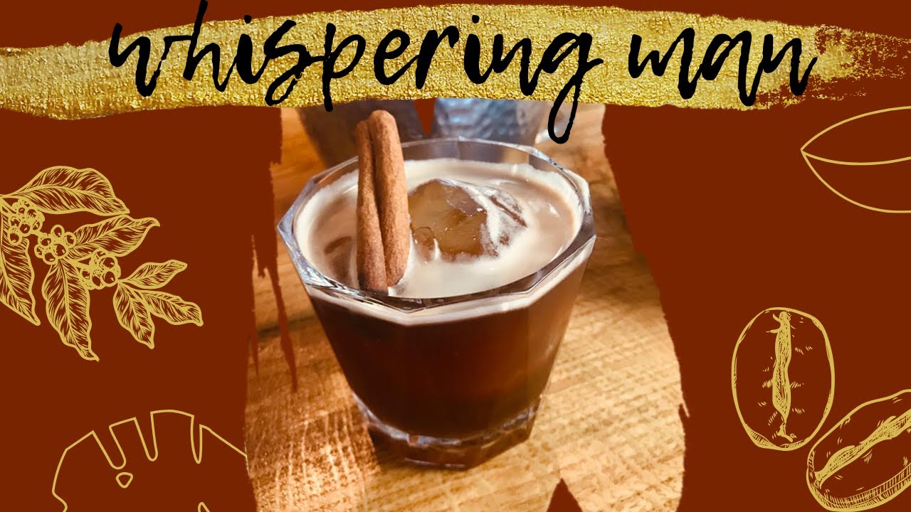 Whispering Man (Kahve ve Hibiscus Aromalı Viski Kokteyli Nasıl Yapılır