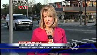 High-Speed Chase Ends In T-Bone Crash