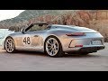 Silver Porsche 911 Speedster - Lightweight Sports Car Limited To 1,948 Units