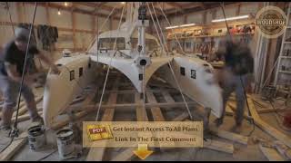 Build a Custom Cruising Catamaran from Scratch Full Build Plans