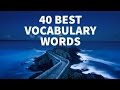 40 best vocabulary words  learn english  lucid explanation  study iq education
