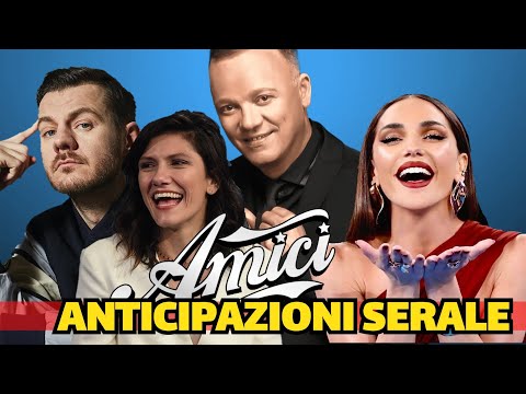 Video Amici 25 | ecco i 4 giudici?| anticipazioni serale amici 25