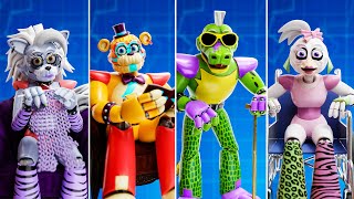 Fnaf Ar Security Breach Old Version Of The Characters Workshop Animation