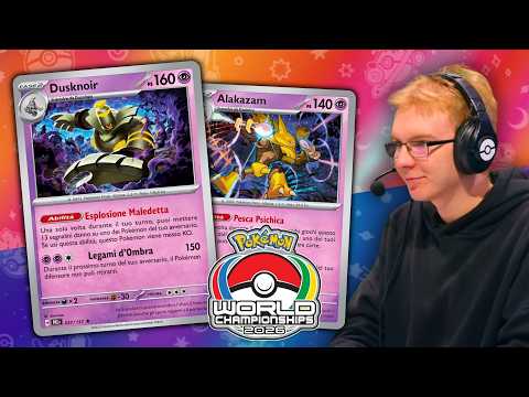DUSKNOIR ALAKAZAM made TOP 8 at WORLDS 2026! | Mateusz Łaszkiewicz | Pokemon TCG Deck