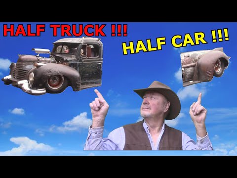 HALF DODGE TRUCK- HALF 57 CADILLAC - MAJOR design flaw!