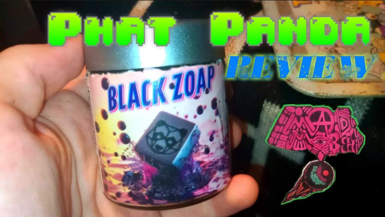 Phat Panda Black Zoap 8th Flower from Cookies California Strain Review 🔥◼️🧼🍬🍓