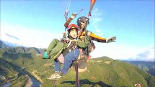 패러글라이딩 탠덤 비행 (Pragliding - Tandom Flying) - 유시우 (단양 활공장, 2017년 10월 2일)