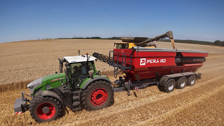 Moisson de blé avec un Perard Interbenne 52