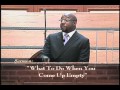 Raphael Warnock "What To Do When You Come Up Empty