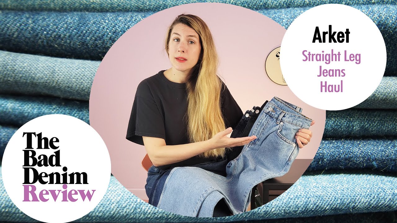 Arket Straight Leg Jeans Haul | We 