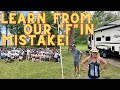 Adventure Bandits GlampOut 2023 at Atwood Lake | DON'T do what we did!!!