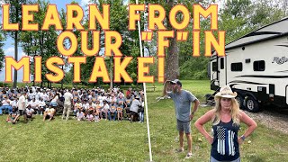 Adventure Bandits GlampOut 2023 at Atwood Lake | DON'T do what we did!!!