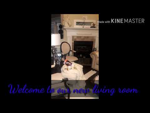 our-new-living-room...colors-tan-and-navy-blue