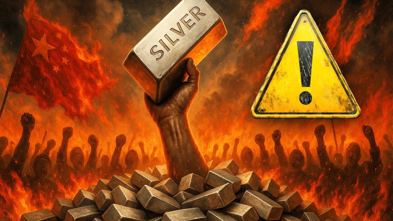 СРОЧНО: Китай замораживает торговлю серебром, подняв цену выше 100 долларов