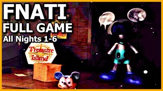 Five Nights at Treasure Island - FULL GAME (Night 1 to Night 6) #fnati #fnaf 
