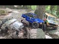 Van Diesel Fusion POWERED Econoline Van RC Crawler Takes Over Reedy Creek!