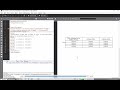 LaTex Basics - Table(Part 3), Horizontal alignment - Tutorial #6