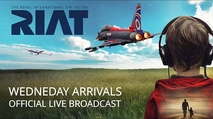 Royal International Air Tattoo 2025 - Wednesday Arrivals LIVE