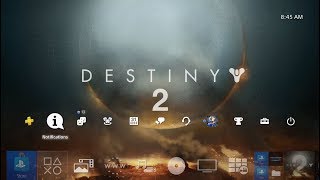Destiny 2 - Countdown to Launch Dynamic Theme PS4