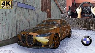 Rebuilding 1050HP BMW M3 G80 CS | Forza Horizon 6 Steering Wheel Gameplay RTX 5080