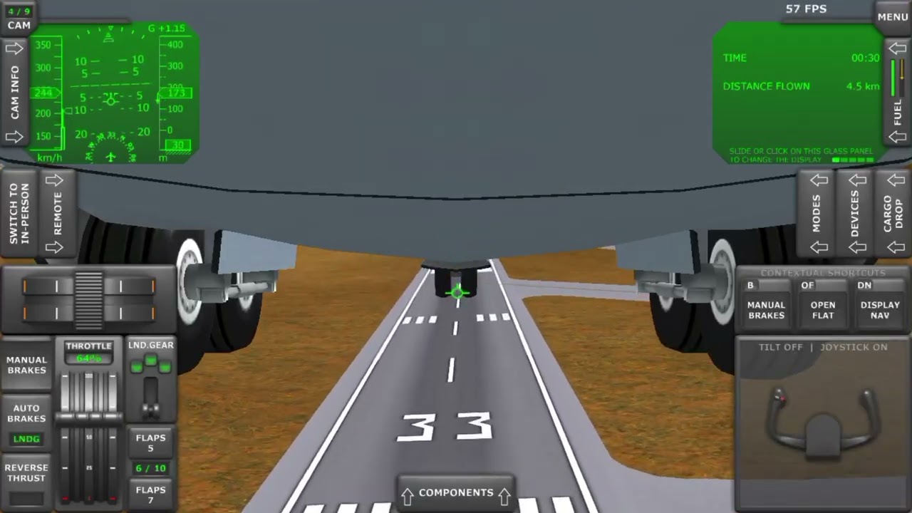 BuTTer landing HC130 