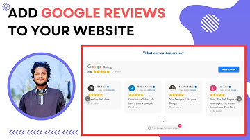 How To Add Google Reviews To Your Any Website (WordPress, Wix, Squarespace, Shopify, HTML, Webflow)