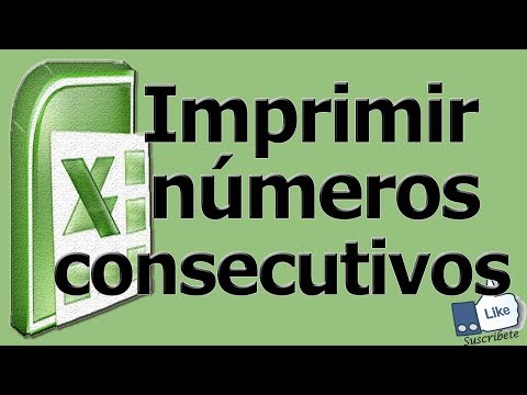 Video: Cómo Imprimir Números De Página