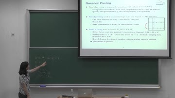 Factorization-based Sparse Solvers and Preconditions, Lecture 3