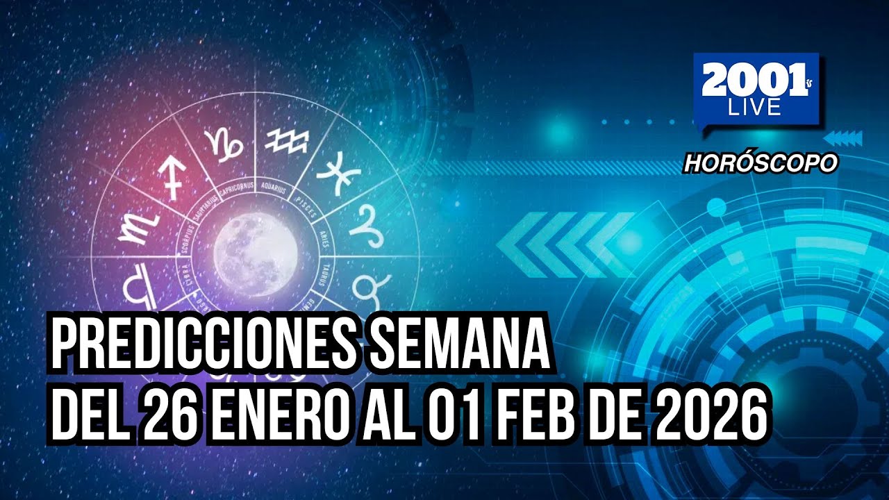 Predicciones de Arturo Acosta: Horóscopo semana del 26 de enero al 01 de febrero 2026