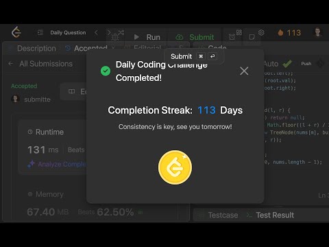 LeetCode 1382. Balance a Binary Search Tree - solution with TypeScript & JavaScript