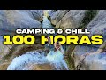 100 horas de camping extremo sobreviviendo con mis amigos solo camping 6 lugares