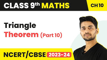 Area of Parallelogram and Triangle - Theorem (Part 10) | Class 9 Maths Chapter 10 | CBSE 2024-25
