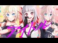 アイドル / HIPPI と IA&OИE (歌ってみた / YOASOBI)