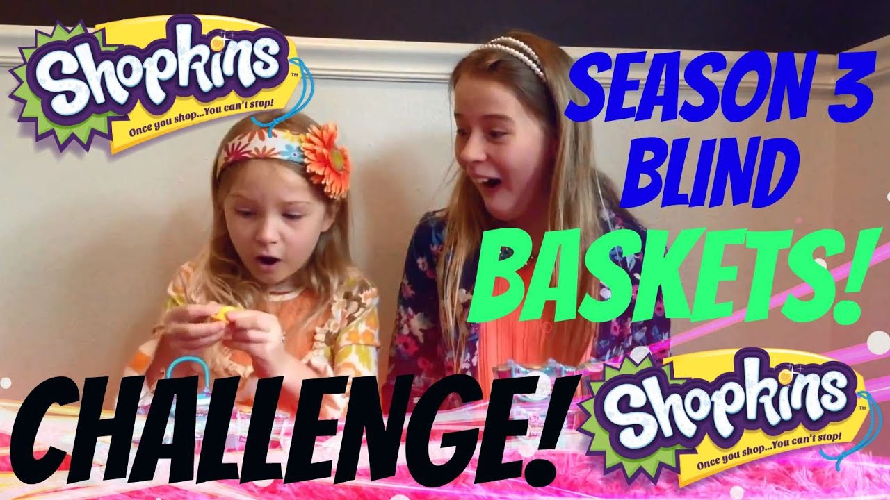 SHOPKINS SEASON 3 - CHALLENGE STACKING SHOPKINS AND UNBOXING