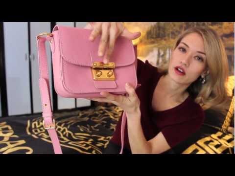 MIU MIU MADRAS BAG ♥ IN HOT PINK ♥ 