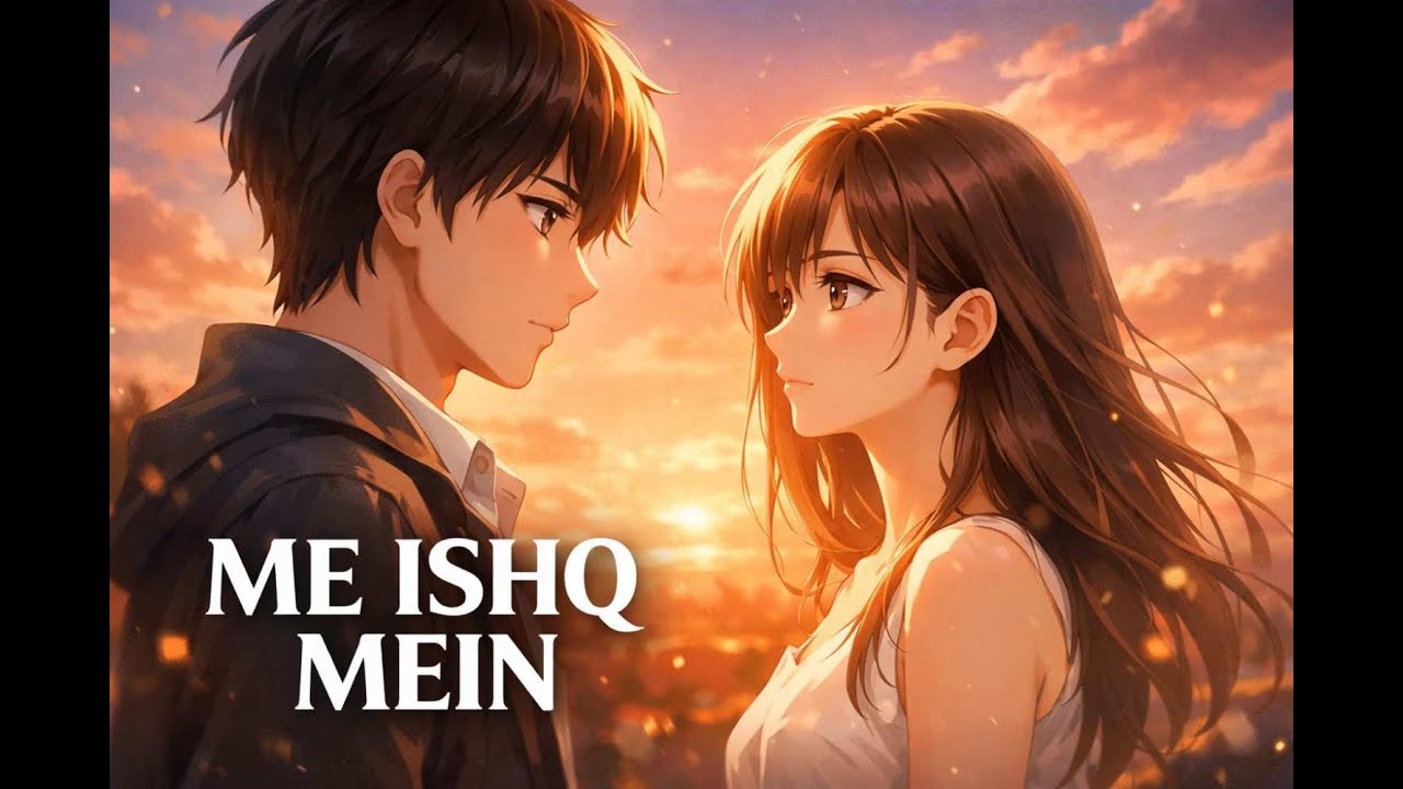 Me Ishq Mein | Anime Love Story Song | College Love 