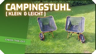 Campingstuhl klein & leicht ( klappbar )