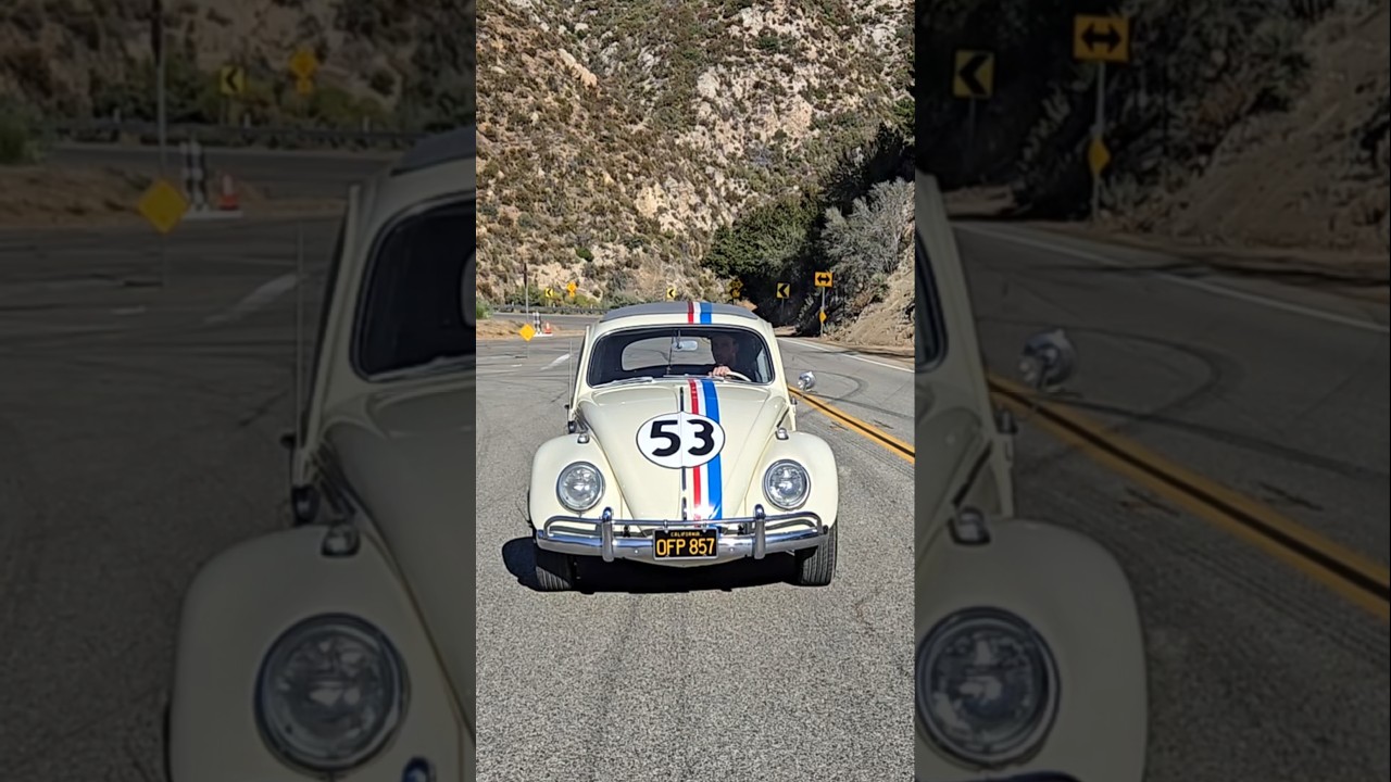 The Love Bug film location on Angeles Crest Scenic Bywy 