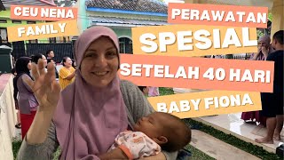 PERTAMA KALI CUKURAN & PERAWATAN BABY FIONA, NANGIS ATAU ANTENG? BONUS HUJAN SAWERAN MERIAH‼️