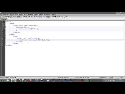 Javascript #27 - setInterval és setTimeout