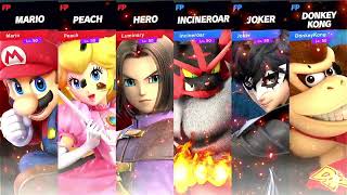 Super Smash Bros Ultimate Amiibo Fights Request #26181 Team Battle at Pilot Wings