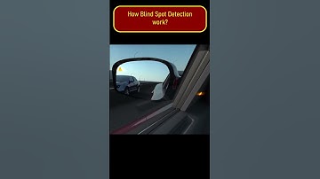 How Blind Spot Detection Work?