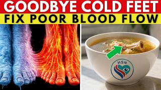 Goodbye Tingling Legs & Cold Feet! These 5 Collagen Snacks FIX Poor Circulation Overnight