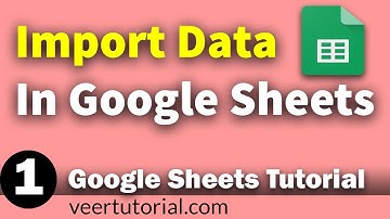 Google Sheets | Learn How to Import Data from another sheet using ImportRange  Function