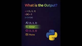 Python Question ? #solve #ipl #2026 tuple  #tuples  #python #pythonchallenge