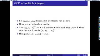 F10 / 6: GCD test for loop nest and vector (level 5)